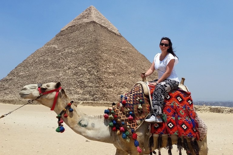 Day tour to Giza Pyramids Sakkara and Dahshur from Cairo