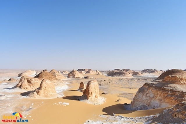 Day trip to Bahariya Oasis and white desert from Fayoum