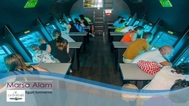 Nefertari seacope with dinner from El Quseir | El Quseir Tours Nefertari Seascope boat trip from El Quseir with dinner