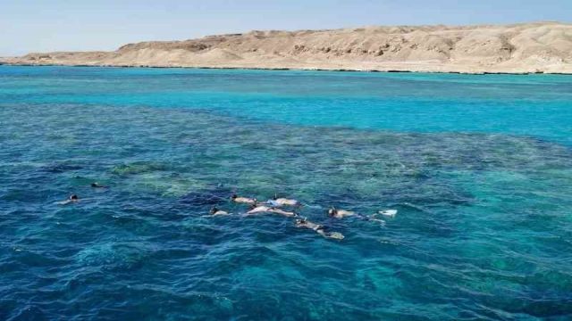 Paradise island snorkeling trip from Hurghada