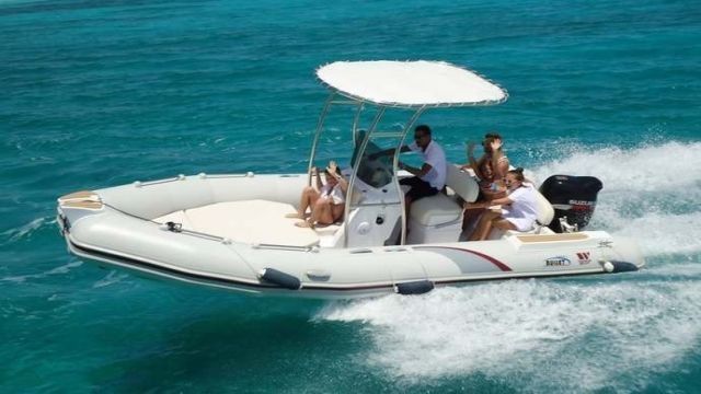 Private speedboat trip to orange island in Hurghada