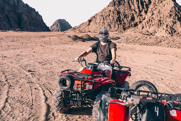 Quad Biking Safari with Camel Ride from Sharm el Sheikh