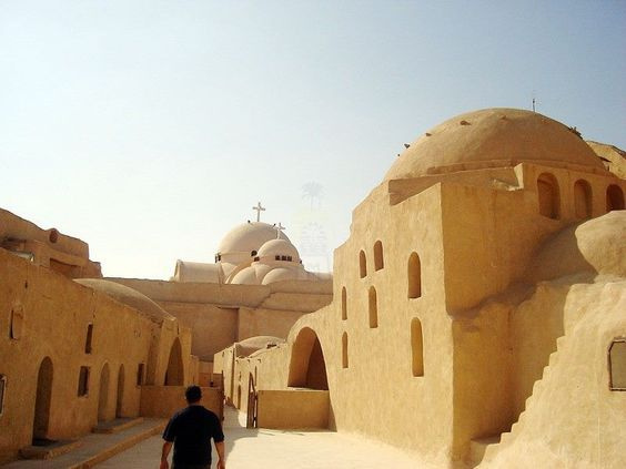 Wadi El Natron Coptic monasteries from Alexandria Port