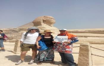 Kairo und Giza Pyramiden von Makadi mit dem Bus