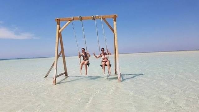 Excursión de esnórquel al Orange Island desde Hurghada