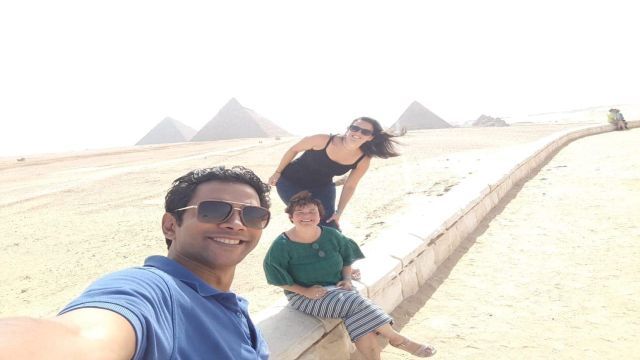 Excursión de un día a las pirámides y al Museo Nacional de Civilizaciones desde Hurghada