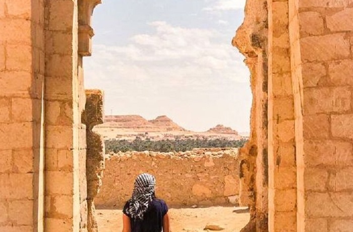 Viajes a pie en Egipto