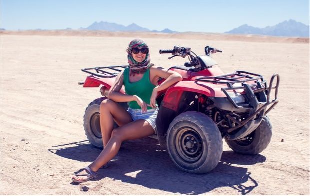 Excursión de 3 horas en quad por el desierto de Hurghada