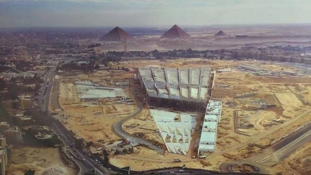 Visite dune demi journée au grand musée égyptien de Gizeh