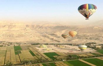 Louxor: visite de deux jours au départ de Portghalib avec montgolfière