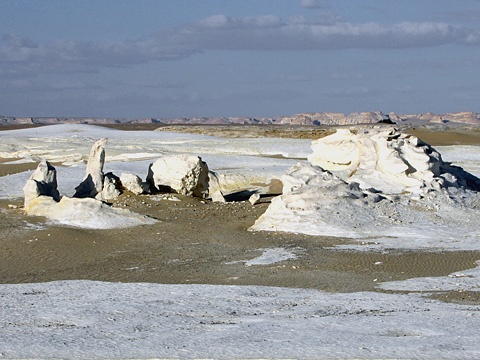 The white desert