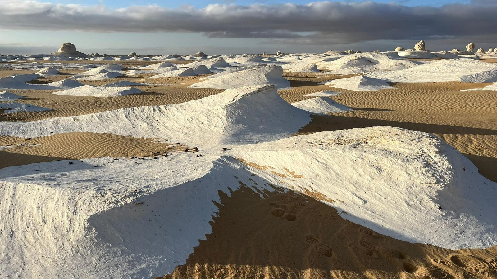 The white desert-Nature