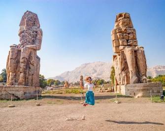 TThe colossi of Memnon