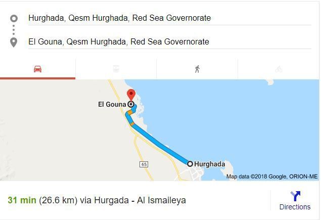 Hurghada Airport Transfers To El Gouna