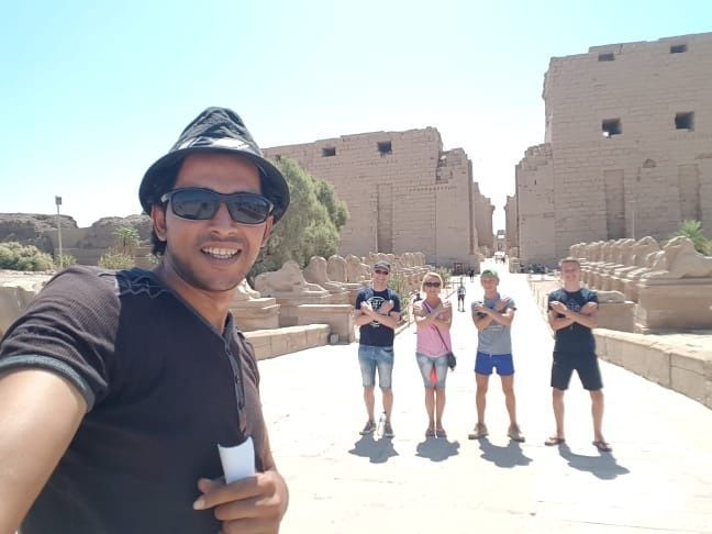 luxor two days tour from El Gouna with hotair balloon