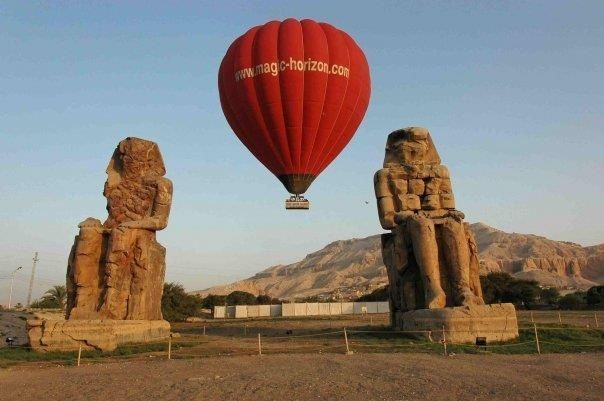 luxor two days tour from Sahl Hasheesh with hotair balloon