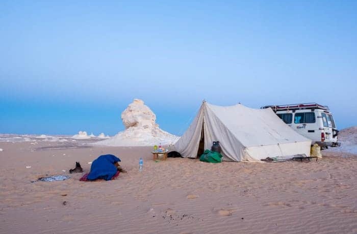 Tour del deserto bianco da Luxor