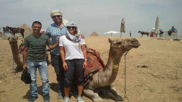 Dag excursie naar de Piramiden van Giza vanuit Port Said haven