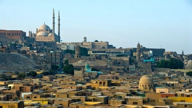 Dag excursie naar de islamitische en koptische Cairo vanuit Port Said haven