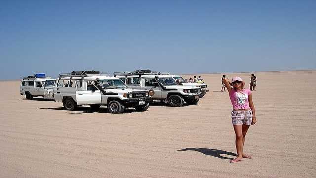 Safari woestijn excursie met jeep vanuit Makadi