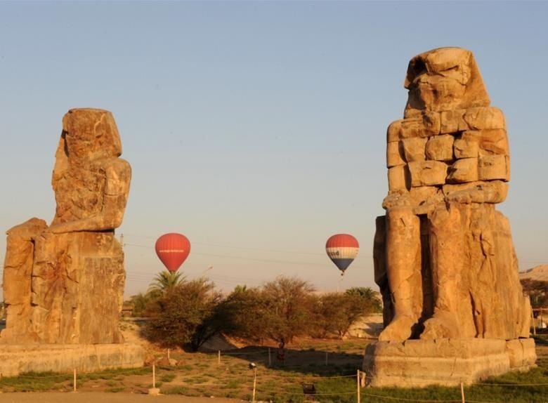 Luxor tweedaagse excursie vanuit Makadi met luchtballon