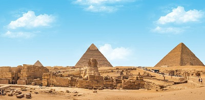 Excursie naar de piramides van Gizeh en het Grand Egyptian Museum vanuit de haven van Alexandria