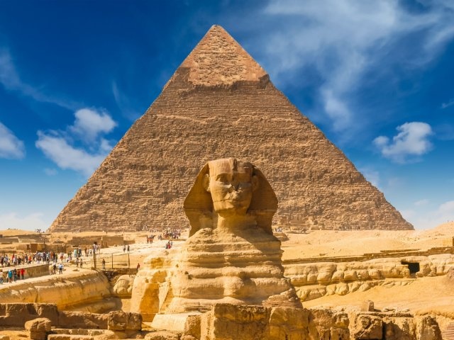 Excursie naar de piramides van Gizeh en de sfinx vanuit Cairo