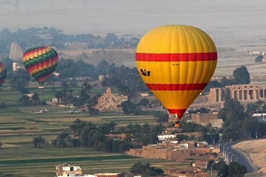 luxor tweedaagse excursie vanuit El Gouna met ballonvaart