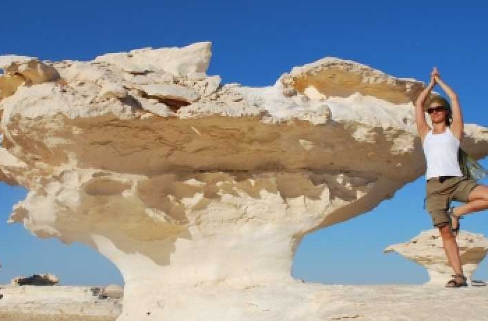 Desert alb de la Hurghada